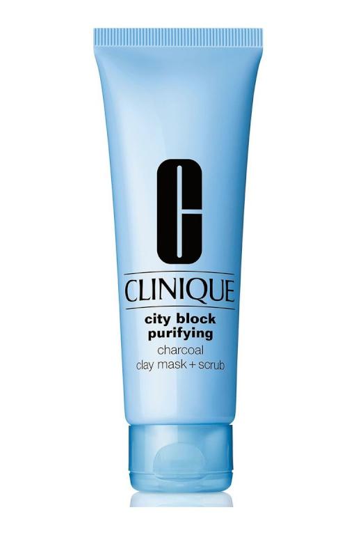 Clinique City Block Purifying Charcoal Clay Mask + Scrub
