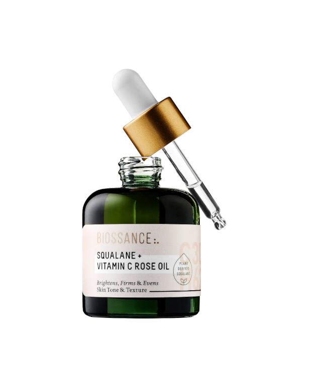 BIOSSANCE SQUALANE + VITAMIN C ROSE OIL