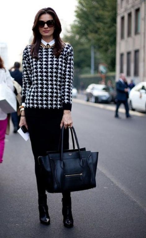 نقشة الـ Houndstooth