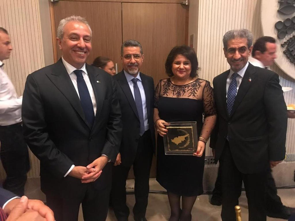 مي طه خليل تفوز بلقب دبلوماسية العام في قبرص