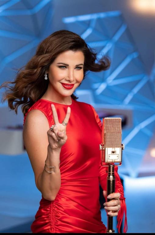 تسريحة شعر نانسي عجرم
