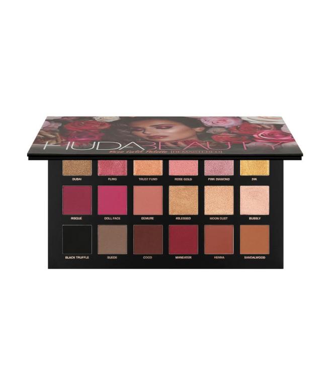 Huda Beauty Rose Gold Remastered Eye shadow Palette