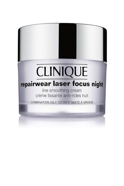 Repairwear Laser Focus Night Line Smoothing Cream for Combination Oily to Oily Skin