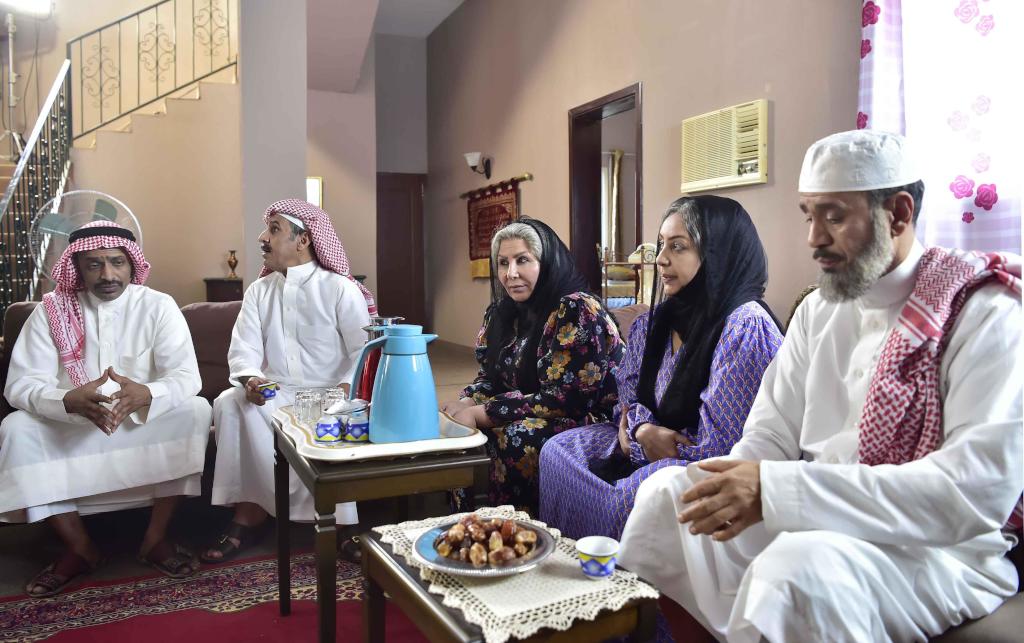 ليلى السلمان في كواليس العاصوف