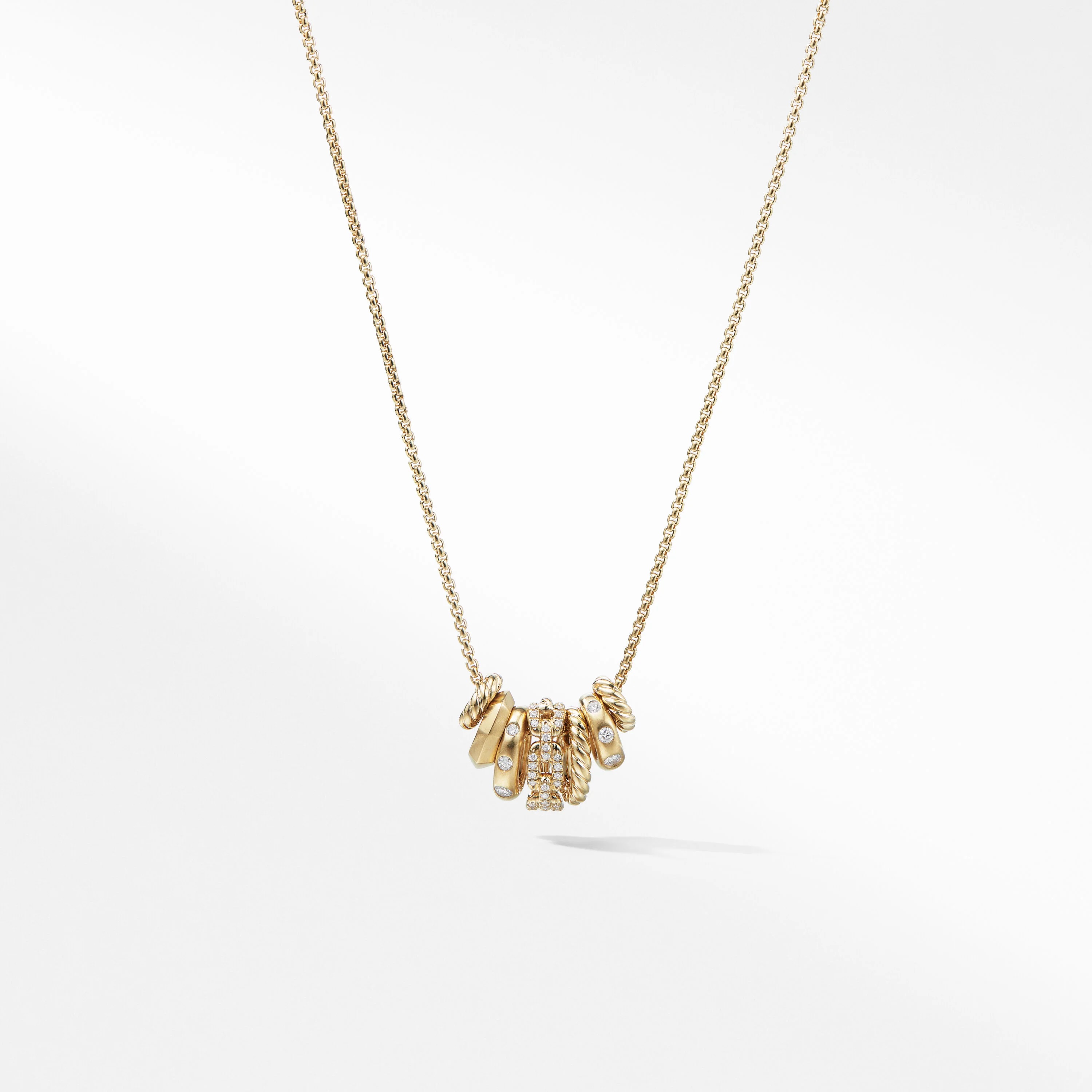 سلسال Stax Rondelle Pendant من ماركة David Yurman