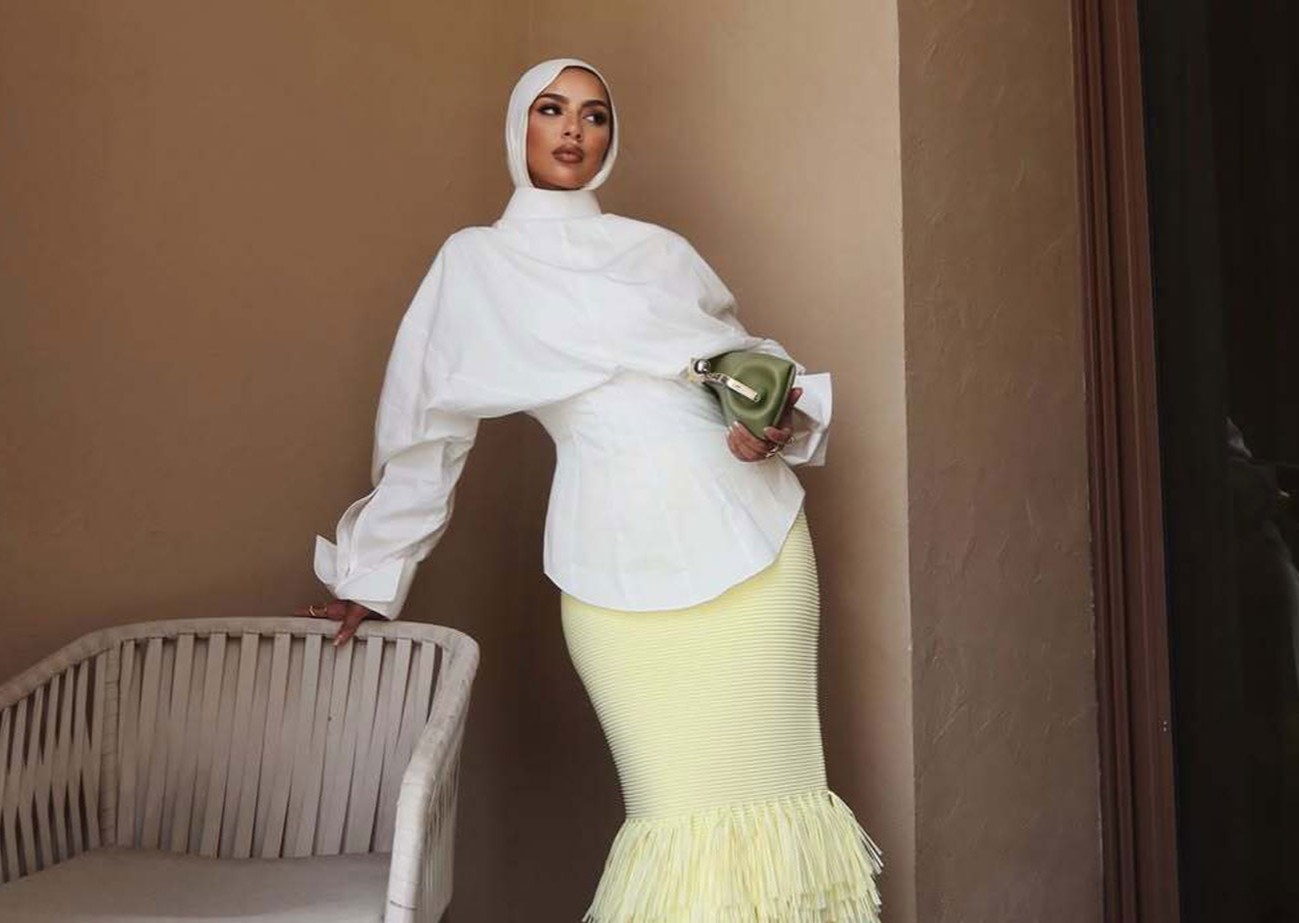 مدونة الموضة سهى طه - الصورة من حسابها على إنستغرام