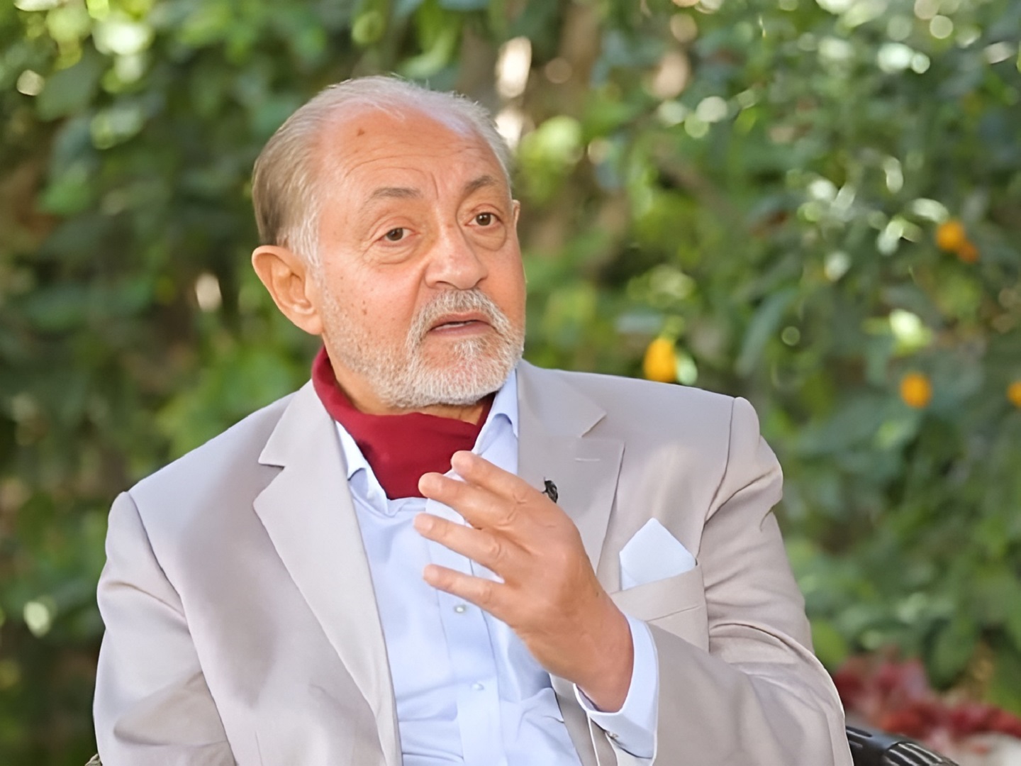 عبد العزيز مخيون- الصورة مأخوذه من أحد لقاءاته التلفزيونية 
