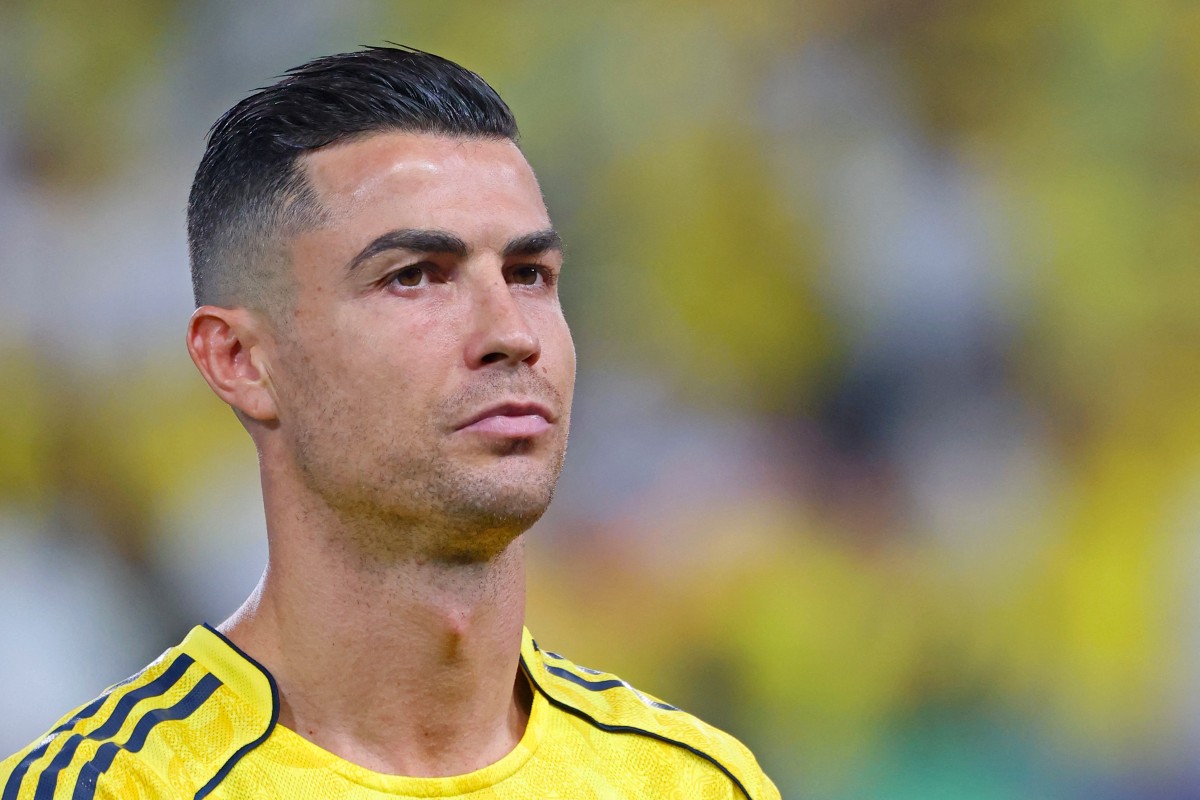 كريستيانو رونالدو في الرياض- Cristiano Ronaldo in riyadh. مصدر الصورة Fayez NURELDINE / AFP