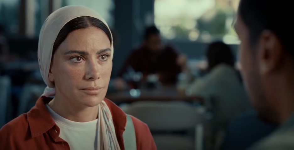 صبا مبارك في ورد على فل وياسمين- الصورة سكرين شوت من شاشة عرض المسلسل