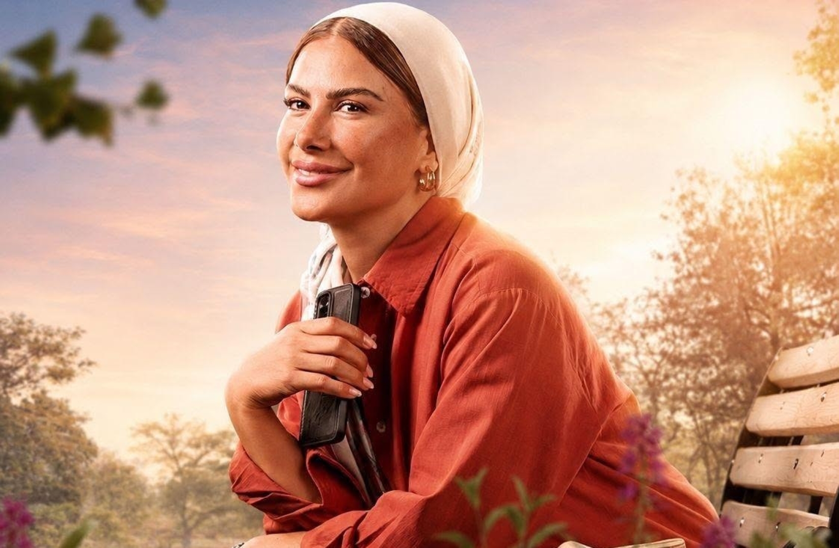 صبا مبارك من مسلسل ورد على فل وياسمين - الصورة من الشركة المنتجة