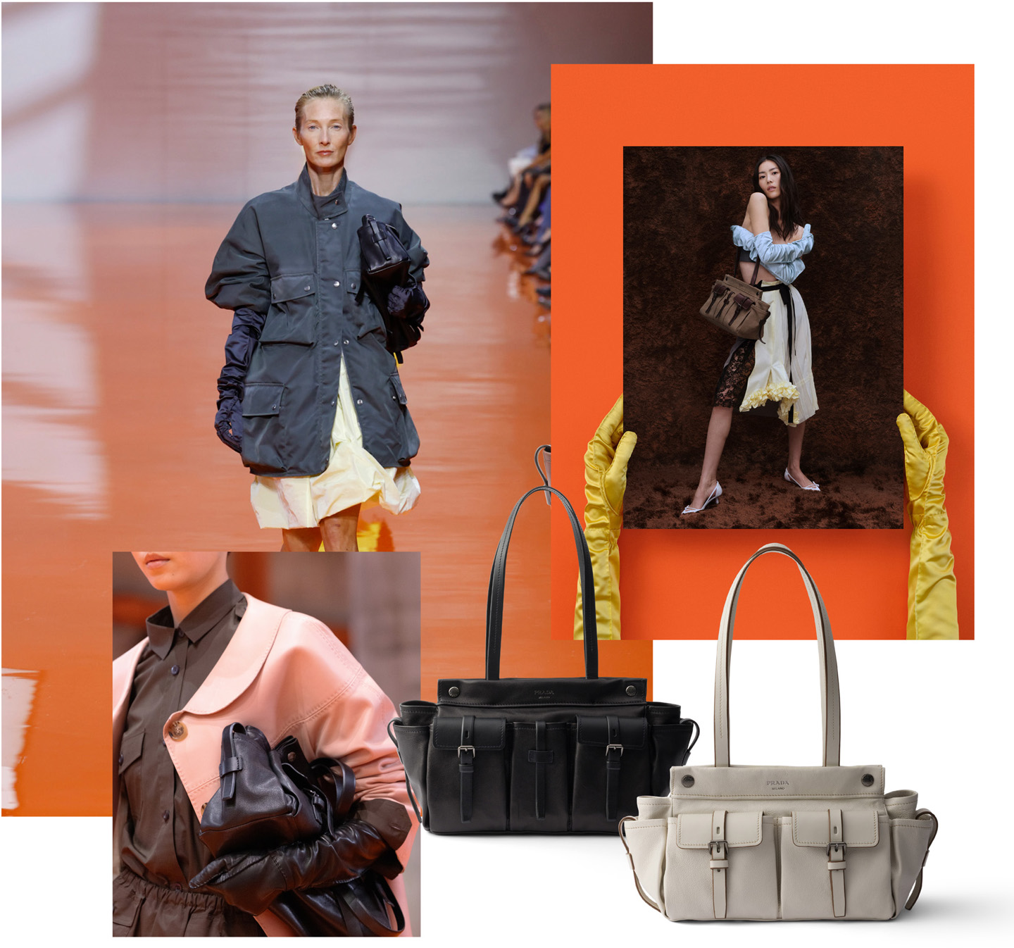 حقائب برادا Prada لربيع وصيف 2026