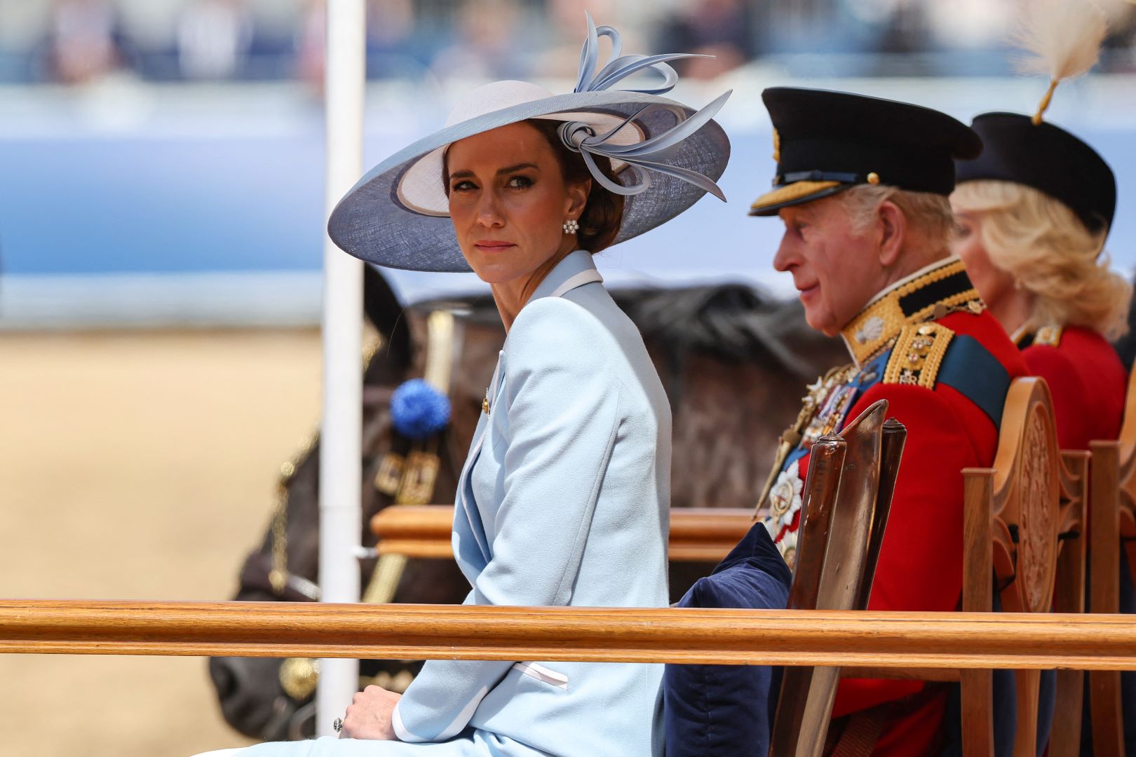 كيت ميدلتون (كاثرين) في احتفالات Trooping the Colour 2026. مصدر الصورة: Toby Shepheard / AFP