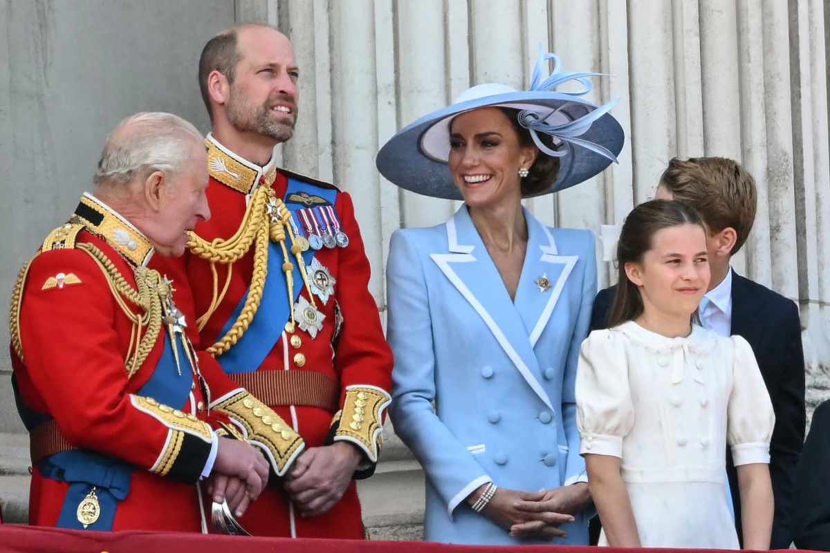 كيت ميدلتون في حفل Trooping The Color  في لندن-  (مصدر الصورة JUSTIN TALLIS / AFP)