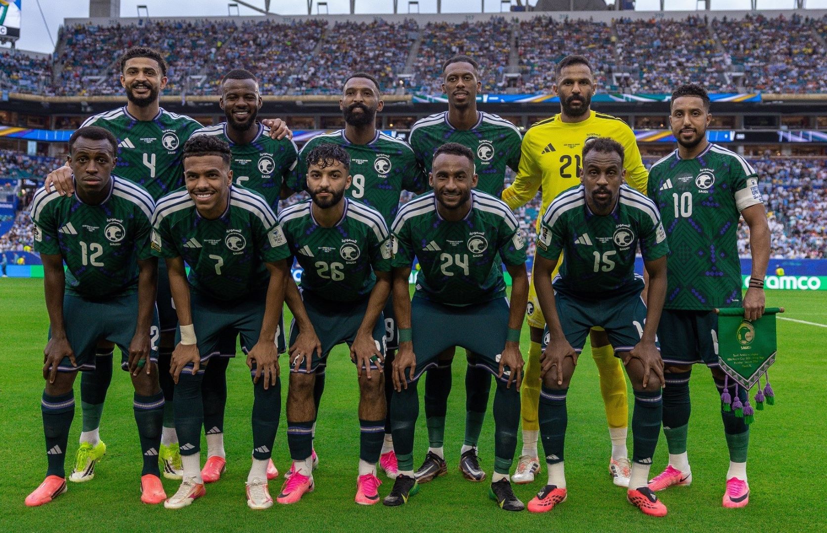 المنتخب السعودي من حسابه على منصة "إكس" 