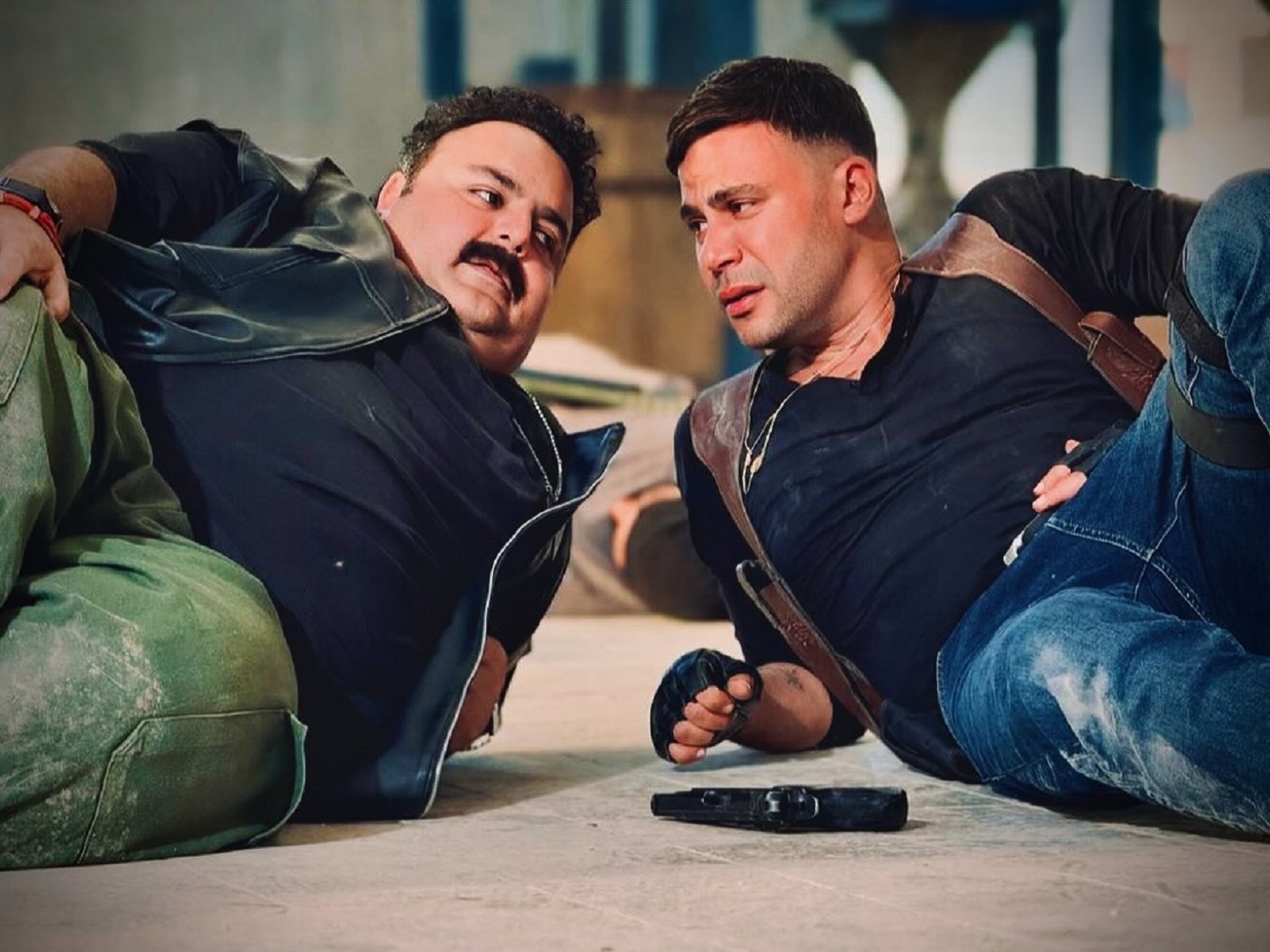 محمد إمام وشيكو من فيلم صقر وكناريا