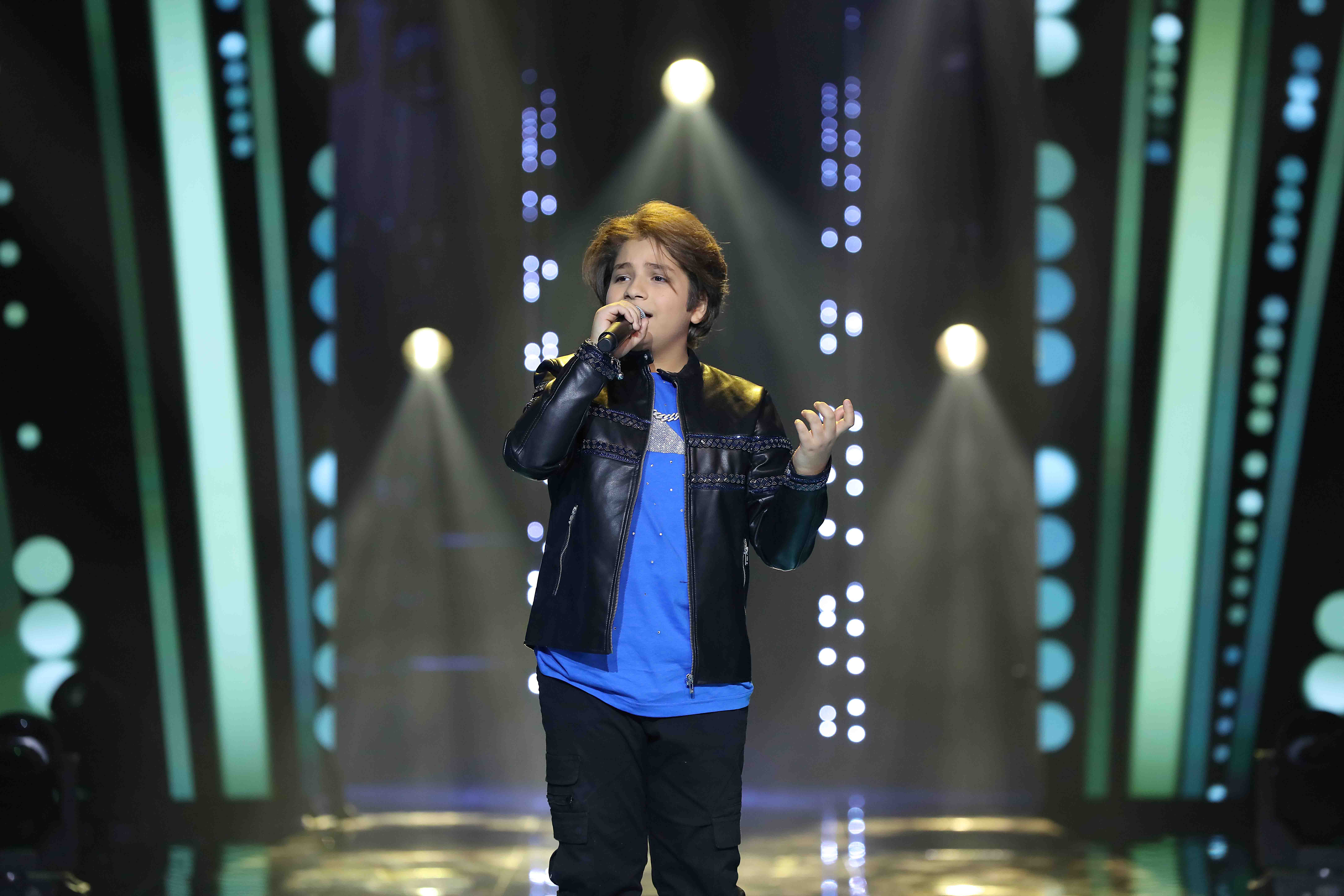 المتسابق محمد عادل من برنامج The Voice Kids - مصدر الصورة: المكتب الإعلامي لمجموعة MBC