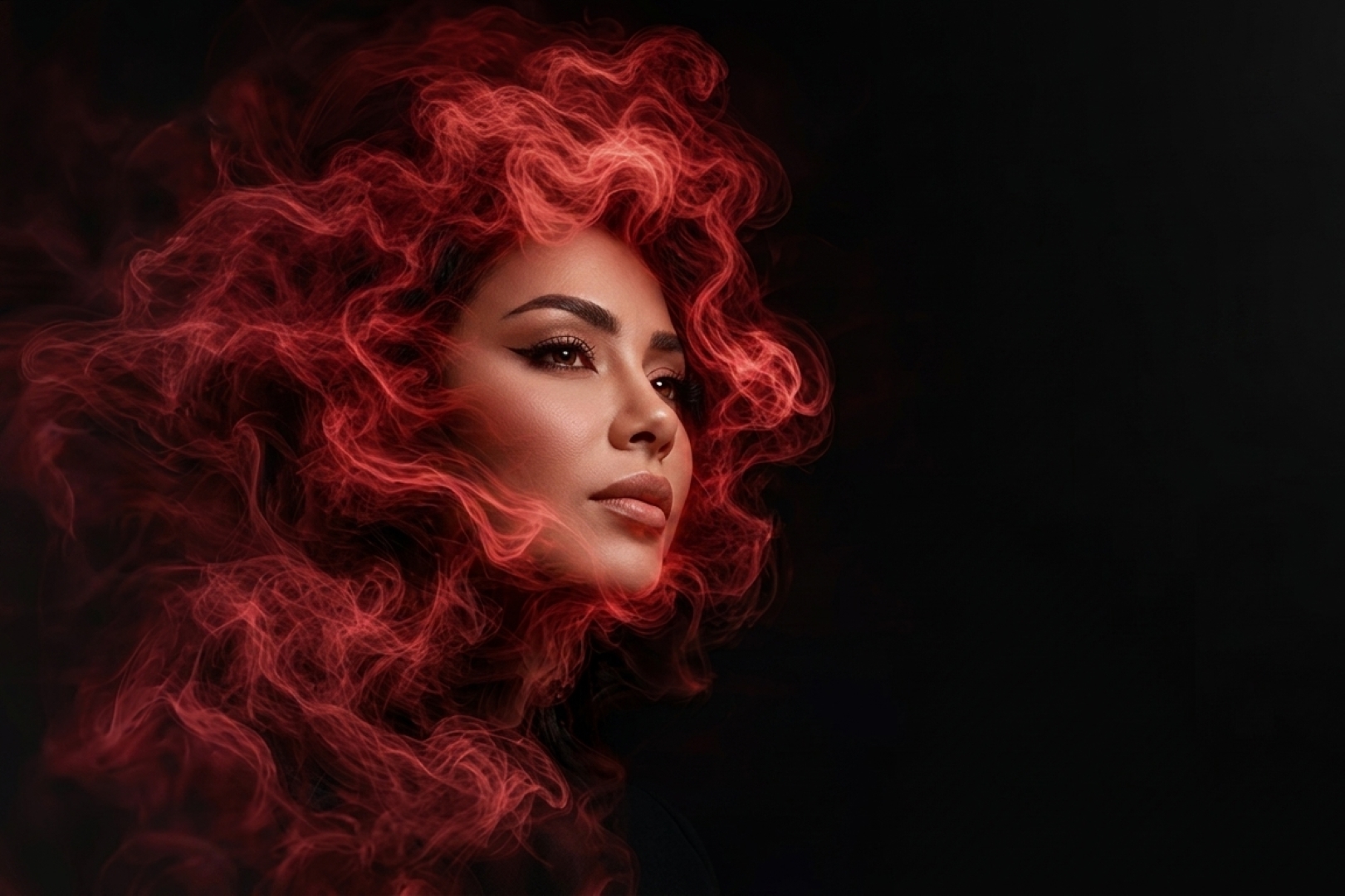 شيرين عبد الوهاب من كليب أحدث أغانيها - الصورة من حسابها على انستغرام