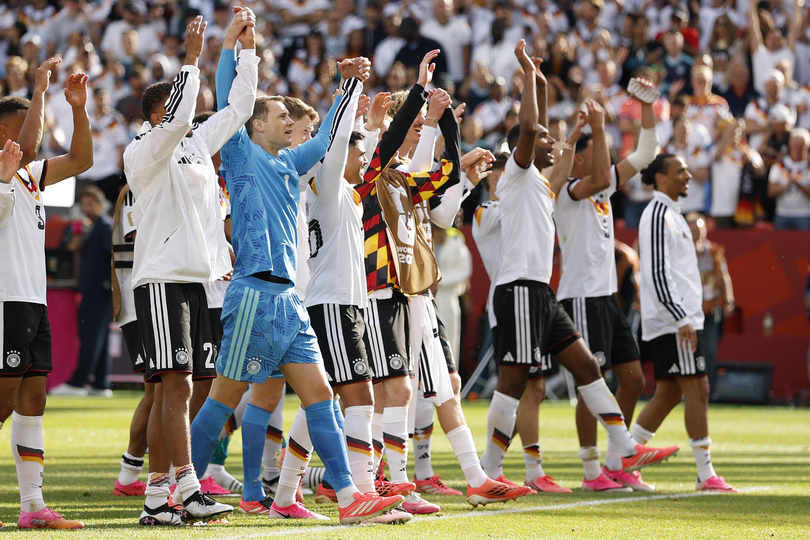أعلنت ألمانيا عن نفسها كمرشح قوي للفوز بمونديال 2026 (مصدر الصورة: Photo by MICHAEL REAVES / GETTY IMAGES NORTH AMERICA / GETTY IMAGES VIA AFP)