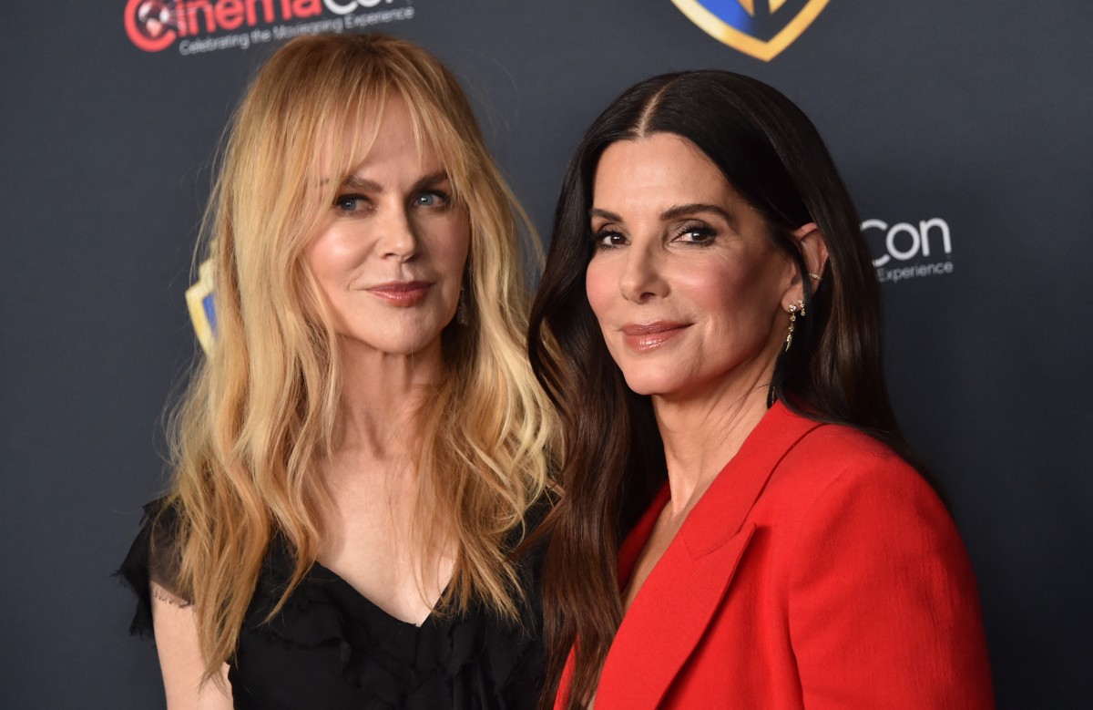 نيكول كيدمان Nicole Kidman وساندرا بولوك Sandra Bullock - Photo by Chris Delmas / AFP