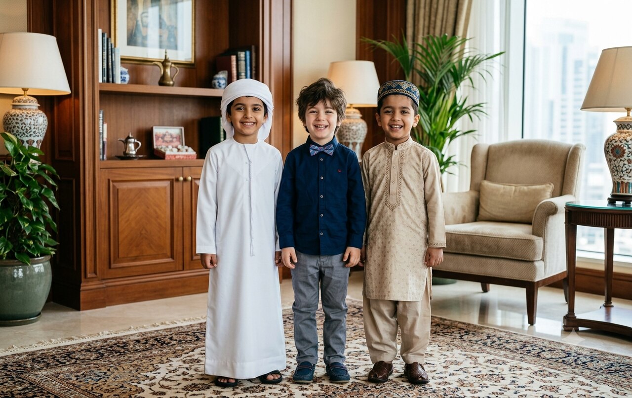 صورة 3 أطفال