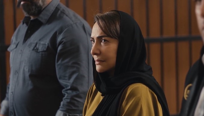 هدى حسين في مسلسل ستر فخرية- الصورة من شاشة عرض المسلسل