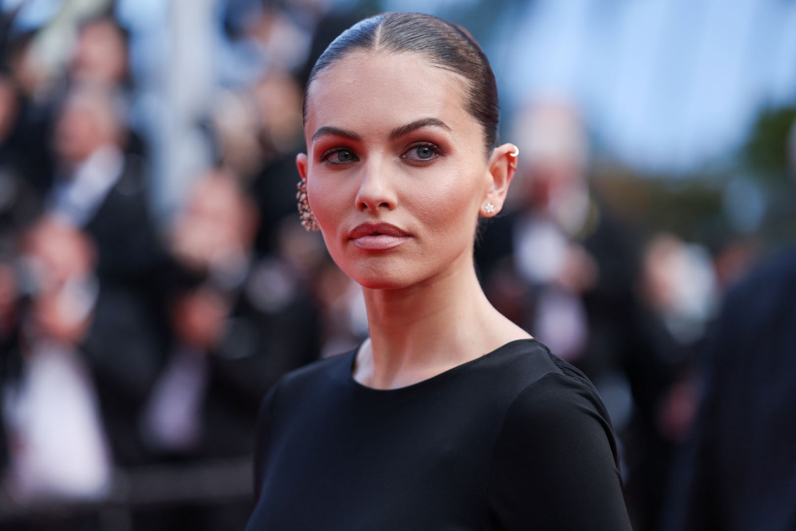 تيلان بلوندو Thylane Blondeau في مهرجان كان السينمائي 2026. مصدر الصورة: Thibaud MORITZ / AFP