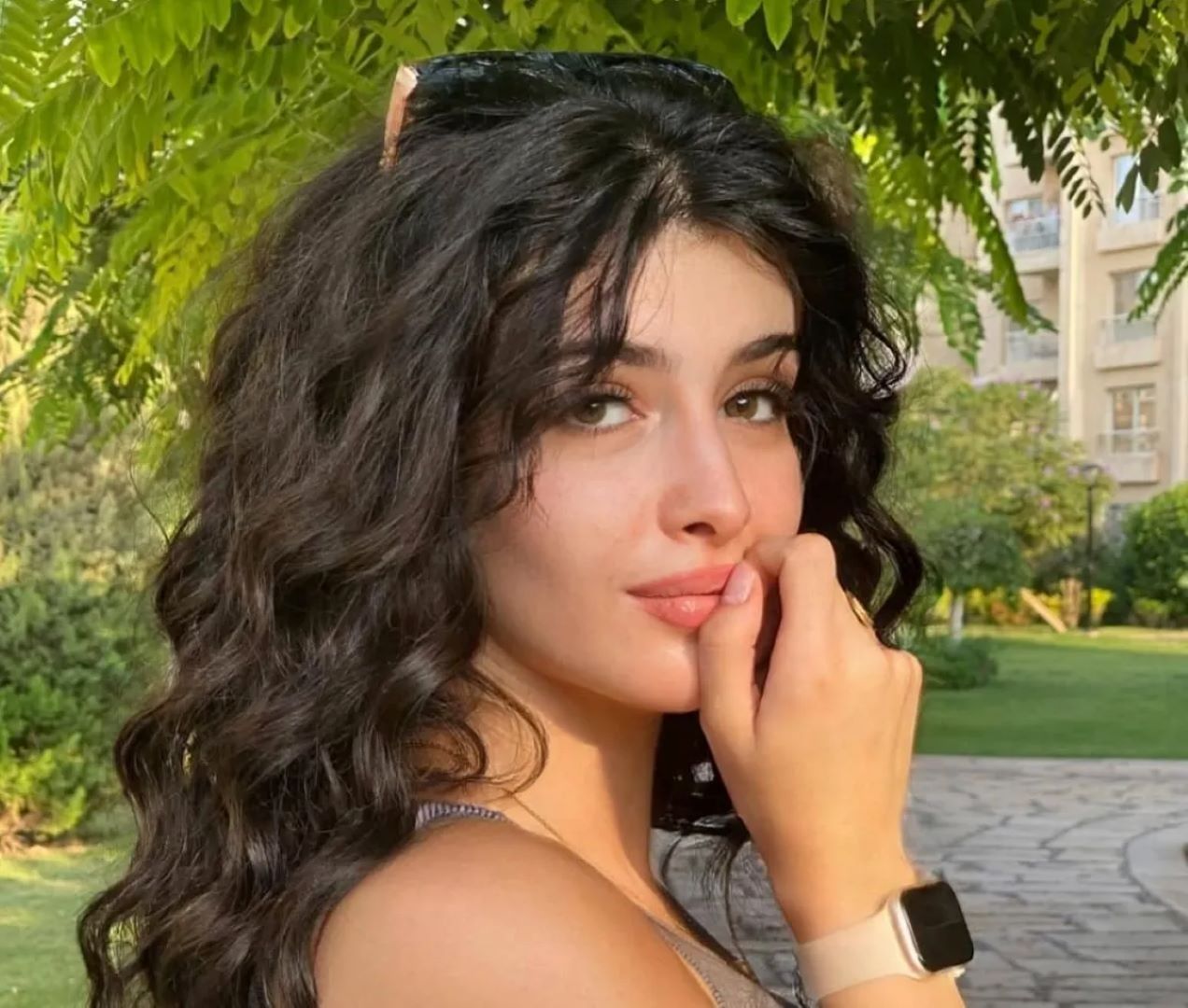 سارة بركة- الصورة من حسابها على إنستغرام