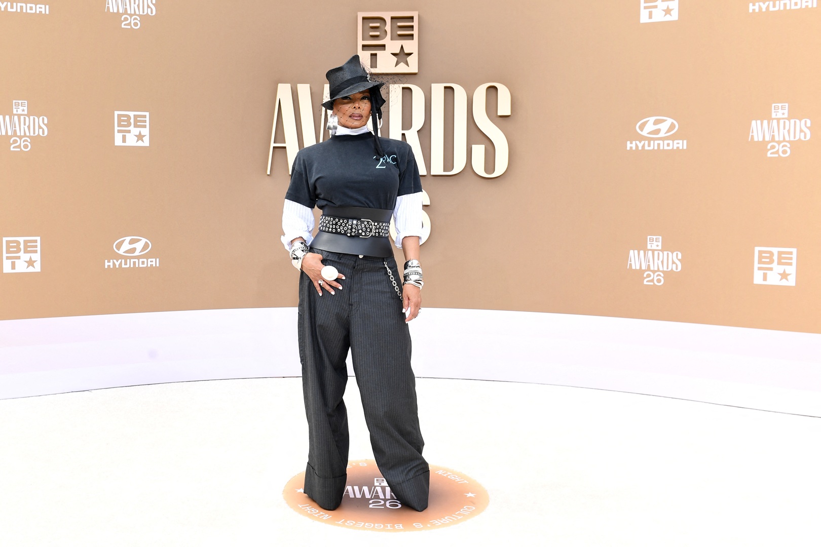 جانيت جاكسون Janet Jackson ( مصدر الصورة  Aaron J. Thornton / GETTY IMAGES NORTH AMERICA / Getty Images via AFP)