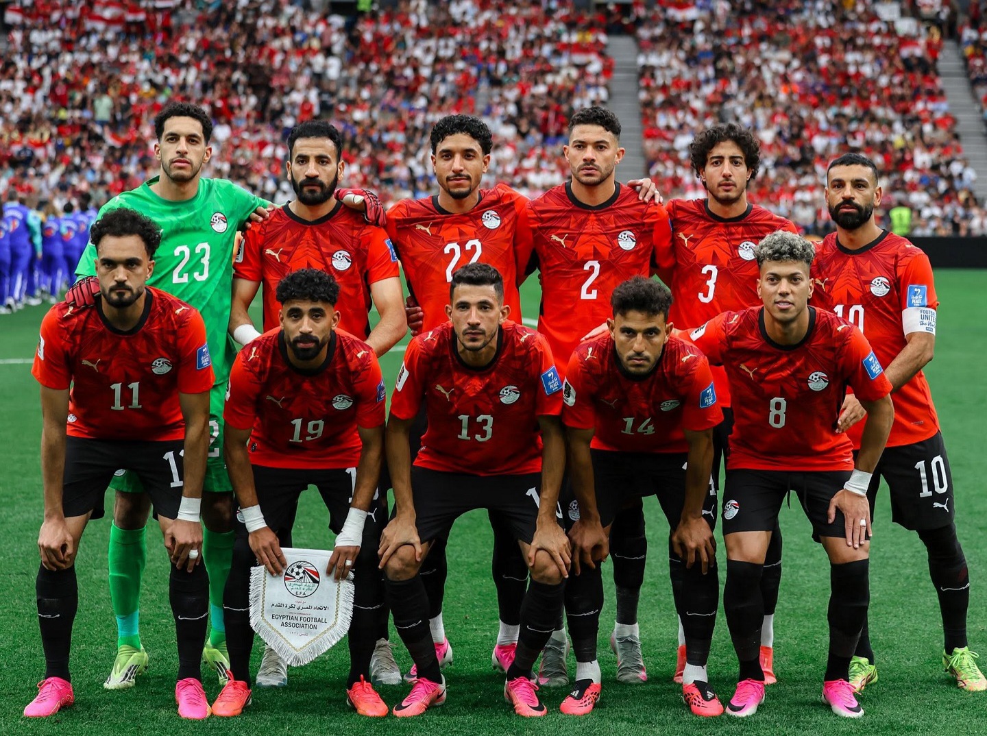 المنتخب المصري لكرة القدم- الصورة من حساب اتحاد الكرة المصري على منصة فيسبوك