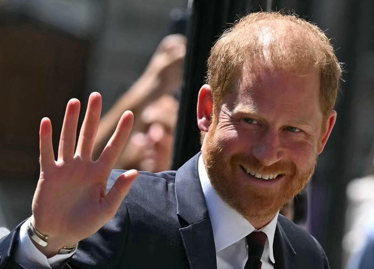 الأمير هاري في تشاتام هاوس بوسْط لندن (Prince Harry at Chatham House in central London). مصدر الصورة: JUSTIN TALLIS / AFP
