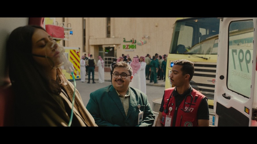 كواليس فيلم عكس سير - الصورة من حساب المستشار تركي بن عبدالمحسن آل الشيخ على إنستغرام