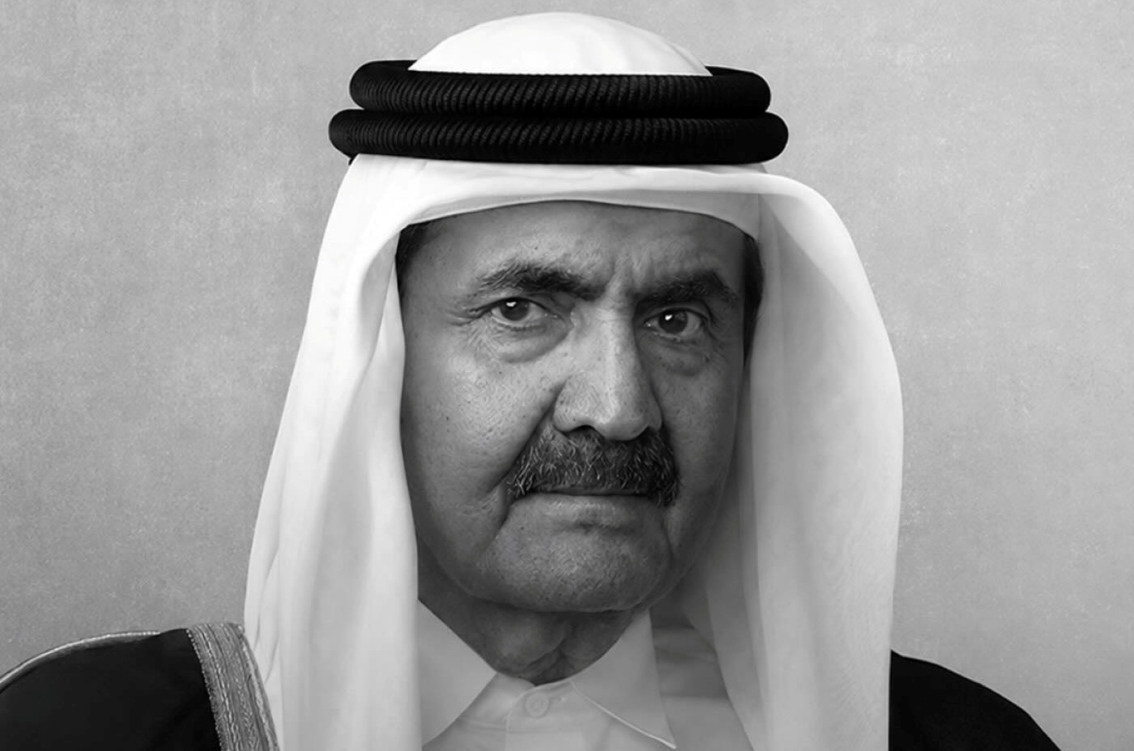 الشيخ حمد بن خليفة آل ثاني- الصورة من حساب الفنانة هدية سعيد على الانستغرام