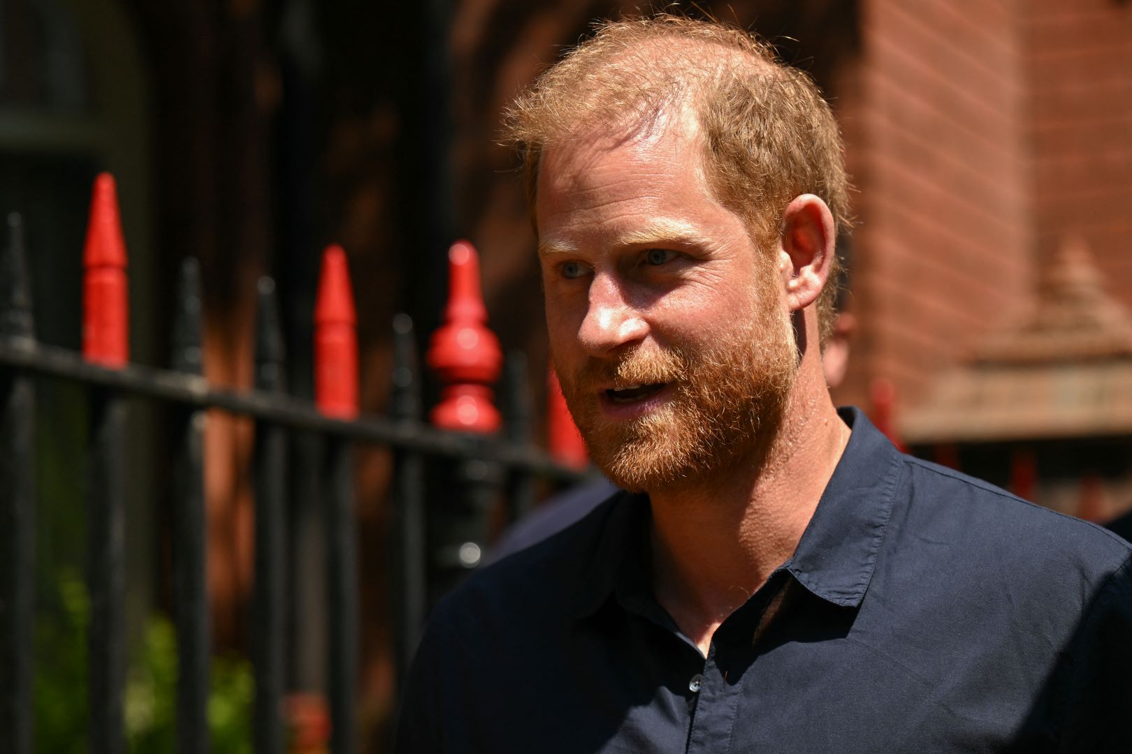 الأمير هاري في مدينة برمنغهام، وسط إنجلترا (Prince Harry in the city of Birmingham, central England). مصدر الصورة: Oli SCARFF / AFP