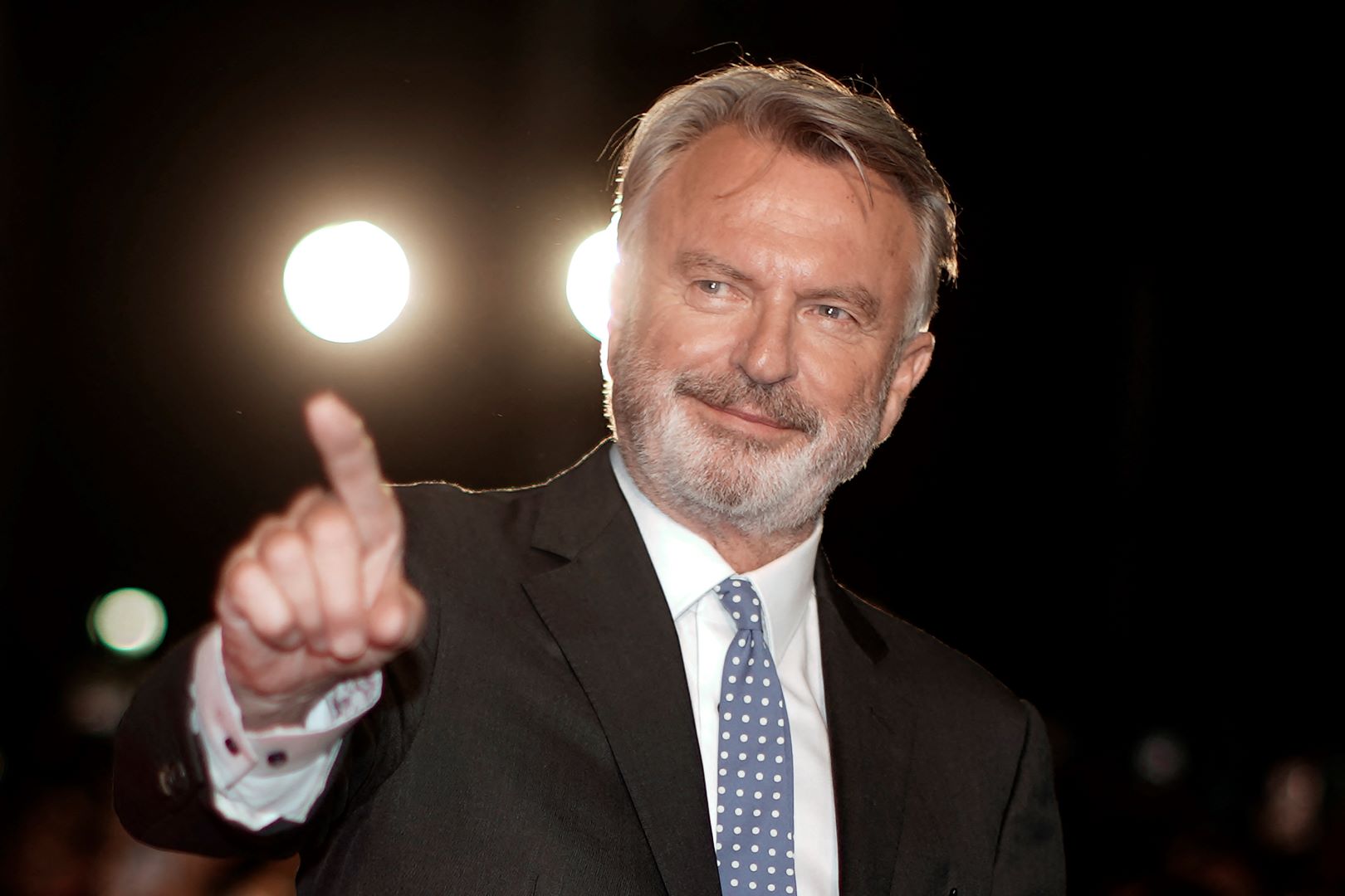 سام نيل Sam Neill في مهرجان تورونتو السينمائي 2019. مصدر الصورة: GEOFF ROBINS / AFP
