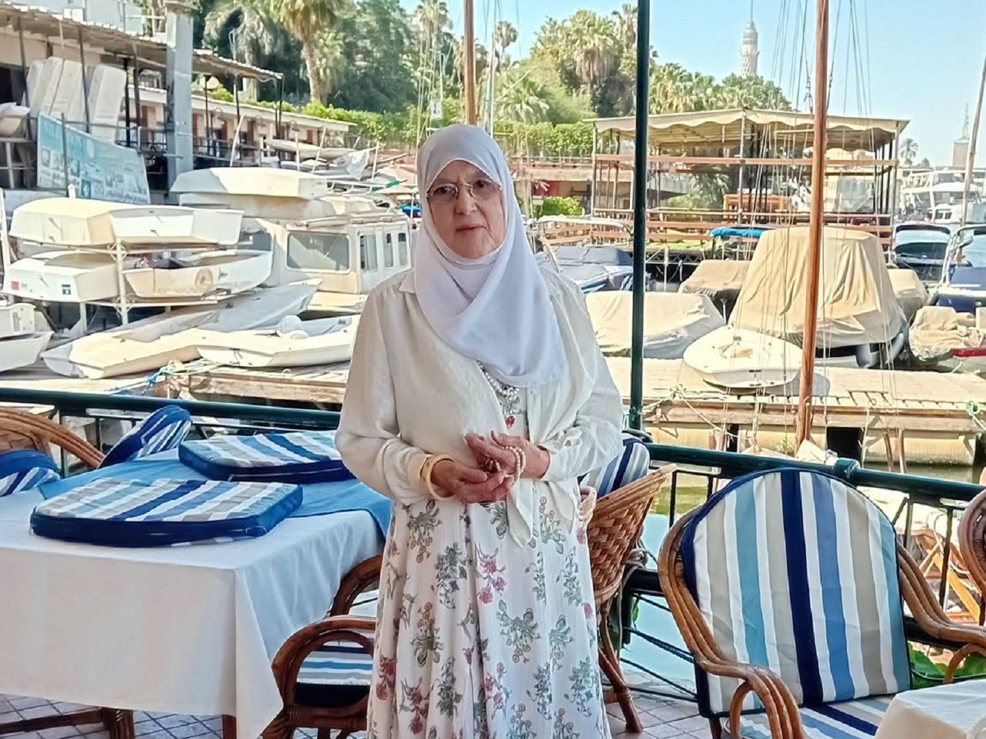 شمس البارودي في صورة حديثة 
