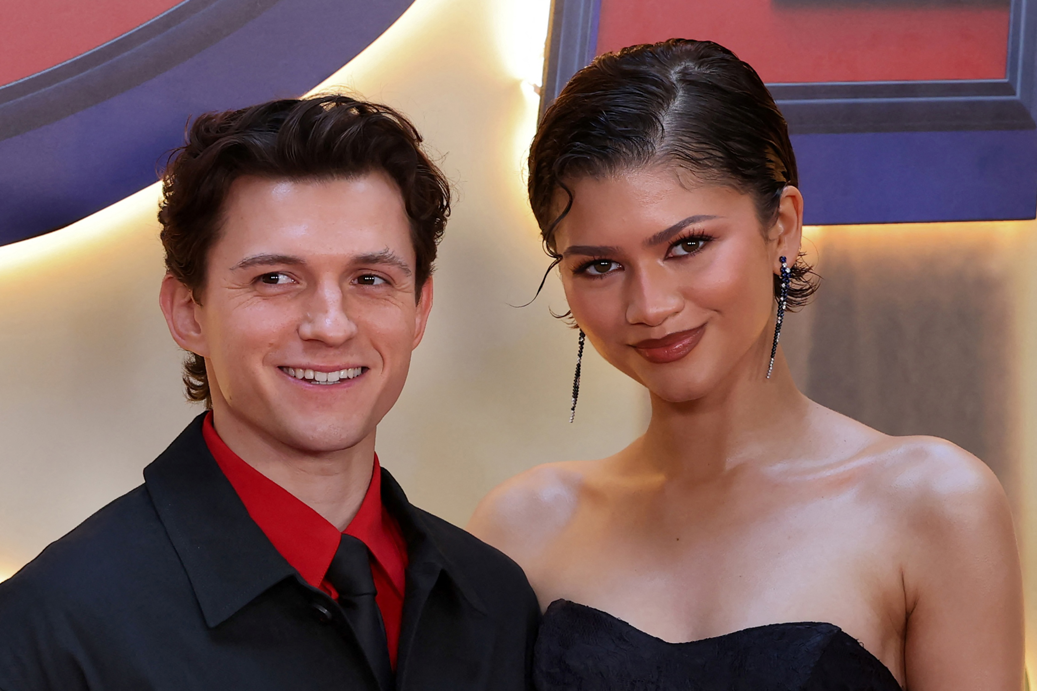 زندايا Zendaya وتوم هولاند Tom Holland في مدينة مدريد 15 يونيو 2026 - مصدر الصورة: Thomas COEX / AFP