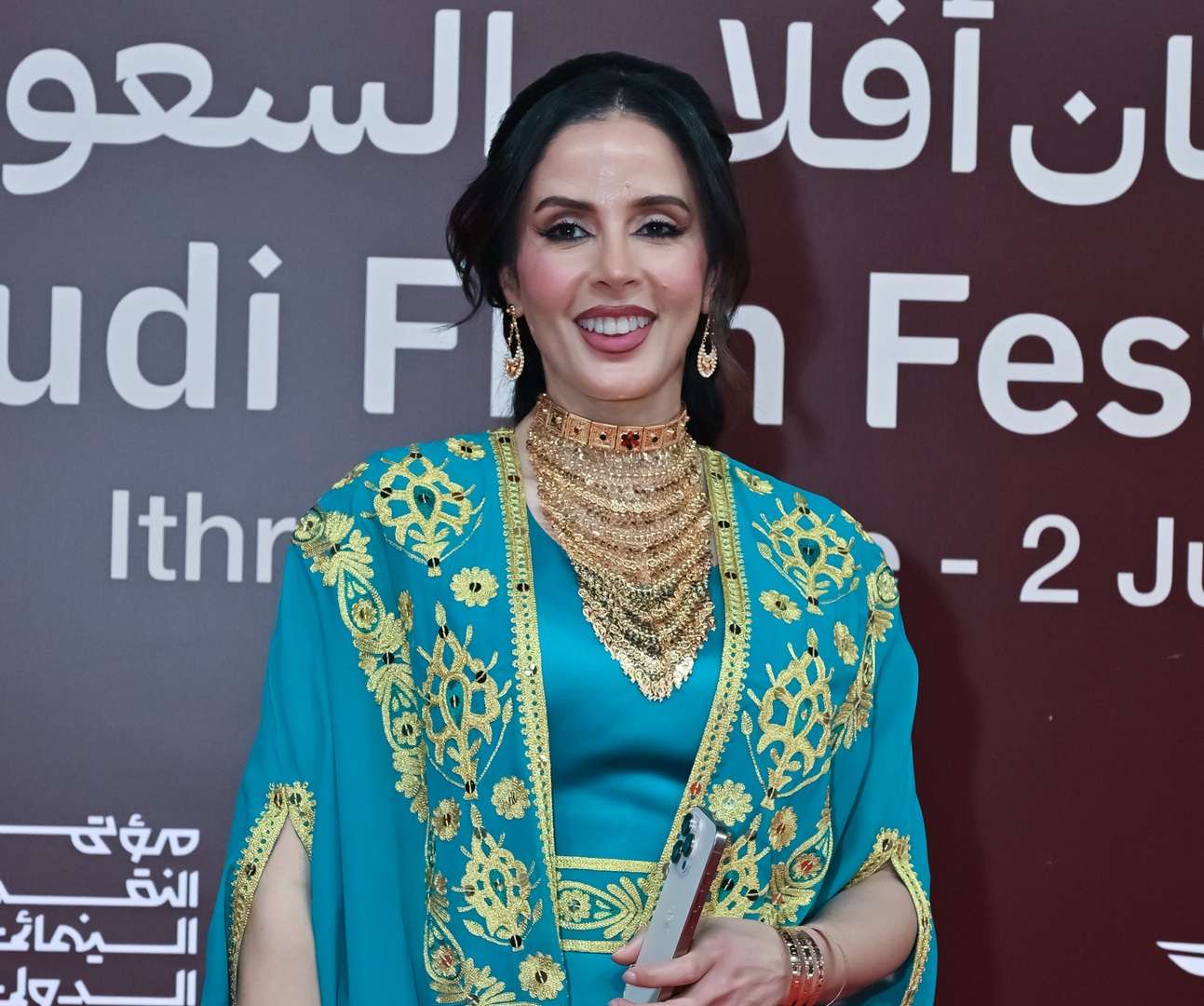 عائشة كاي - مصدر الصورة المركز الإعلامي لمهرجان أفلام السعودية