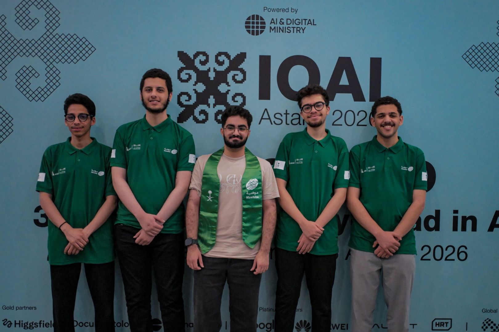 المنتخب السعودي للذكاء الاصطناعي في كازاخستان