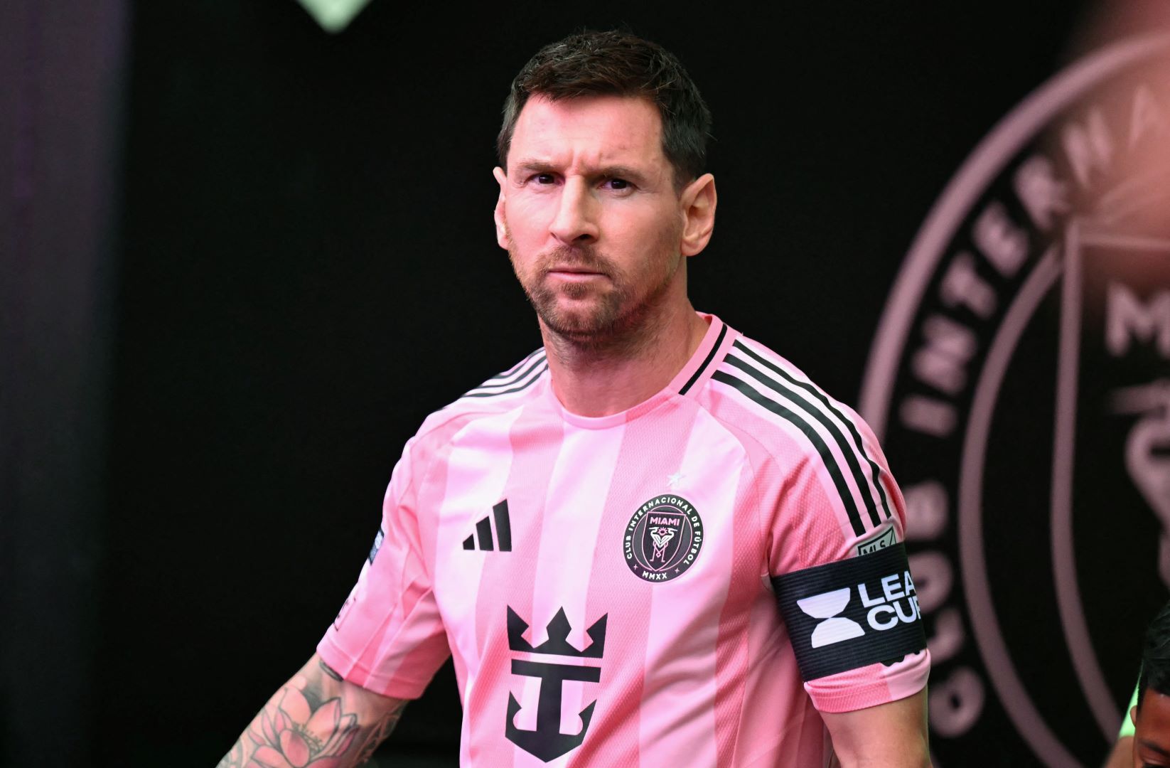 ليونيل ميسي Lionel Messi في بطولة كأس العالم لكرة القدم 2026. مصدر الصورة: CHANDAN KHANNA / AFP