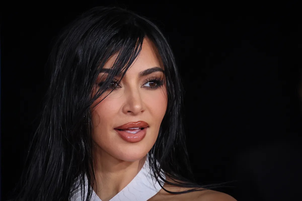 كيم كارداشيان  في لوس أنجلوس (Kim Kardashian in Los Angeles)- مصدر الصورة:  ETIENNE LAURENT / AFP