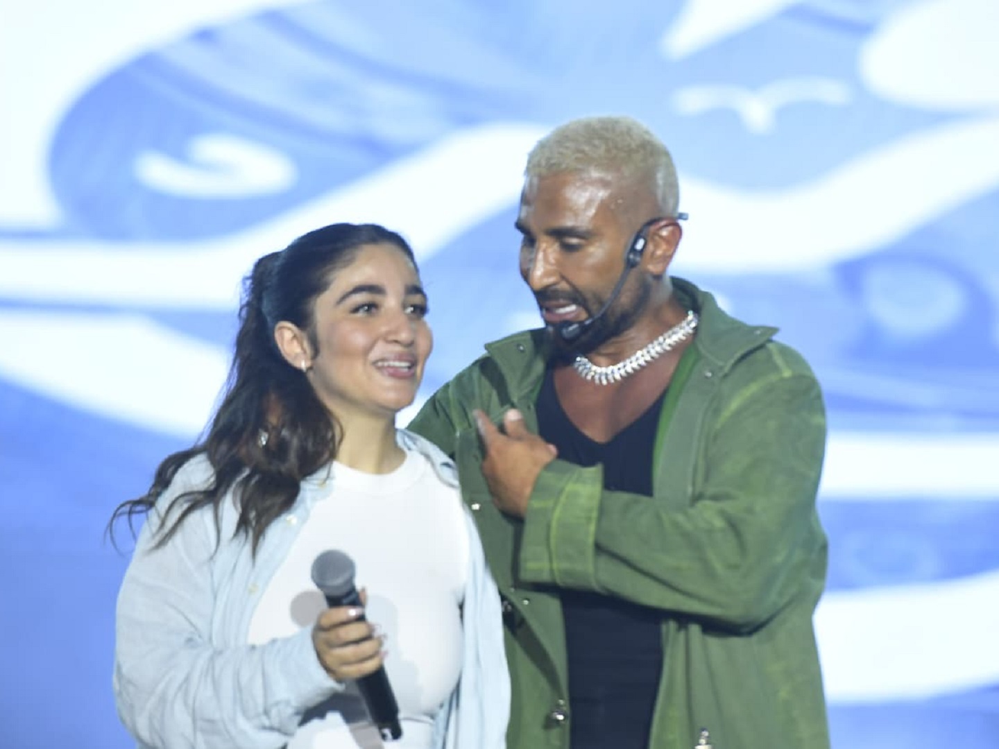 أحمد سعد وابنته جودي من الحفل