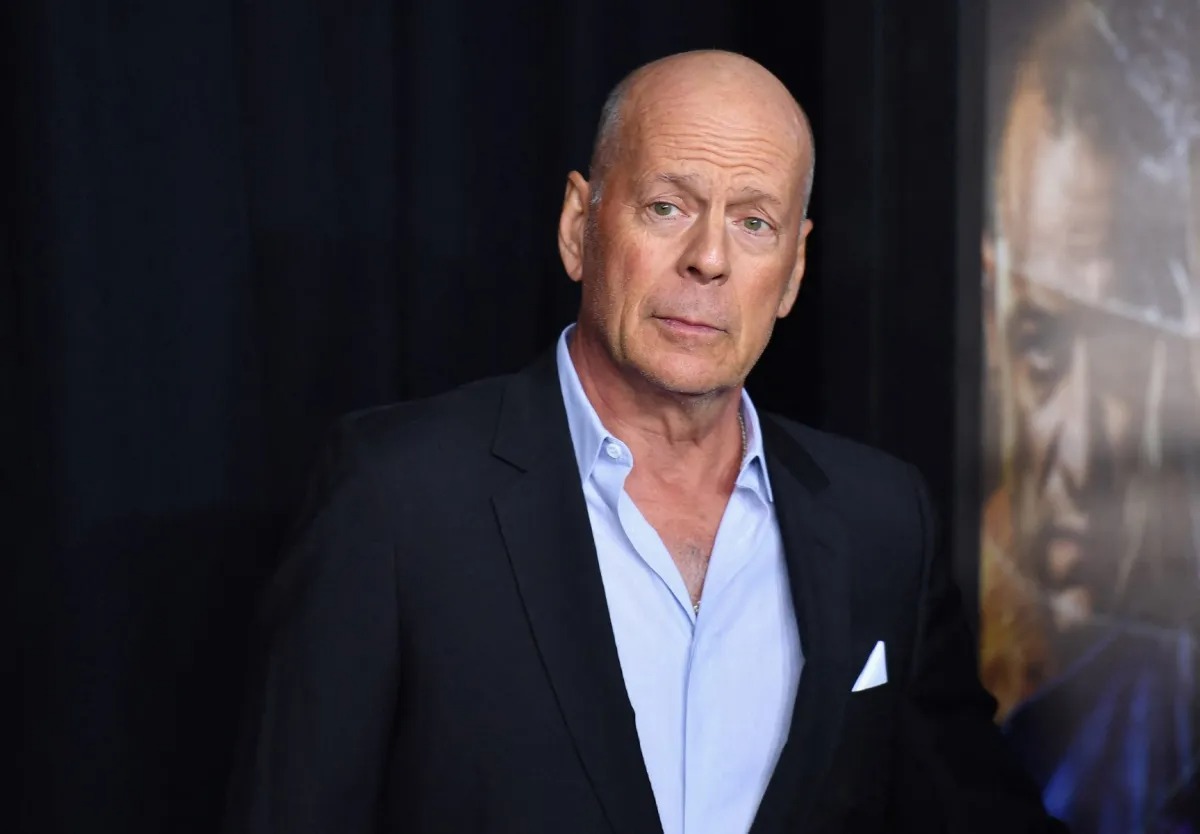 بروس ويليس في مسرح SVA في مدينة نيويورك (Bruce Willis at the SVA Theater in New York City ). مصدر الصورة: Angela Weiss / AFP