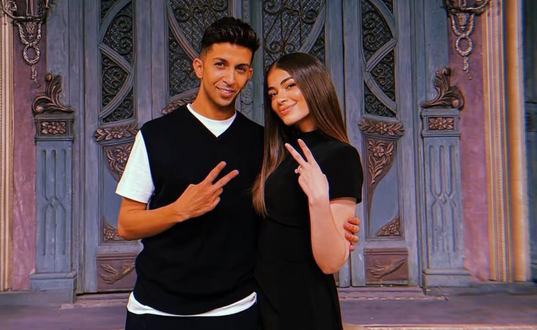 هشام جمال وليلى زاهر مع إسعاد يونس- الصورة من المركز الصحفي للبرنامج