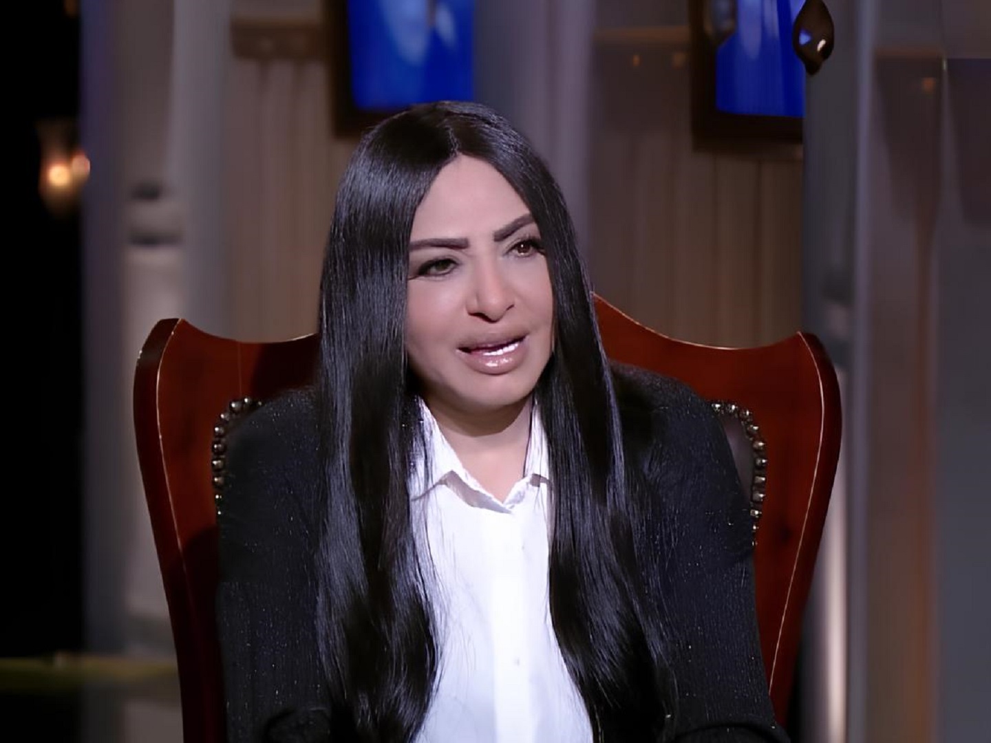 سلوى خطاب- الصورة من شاشة عرض برنامج حبر سري 