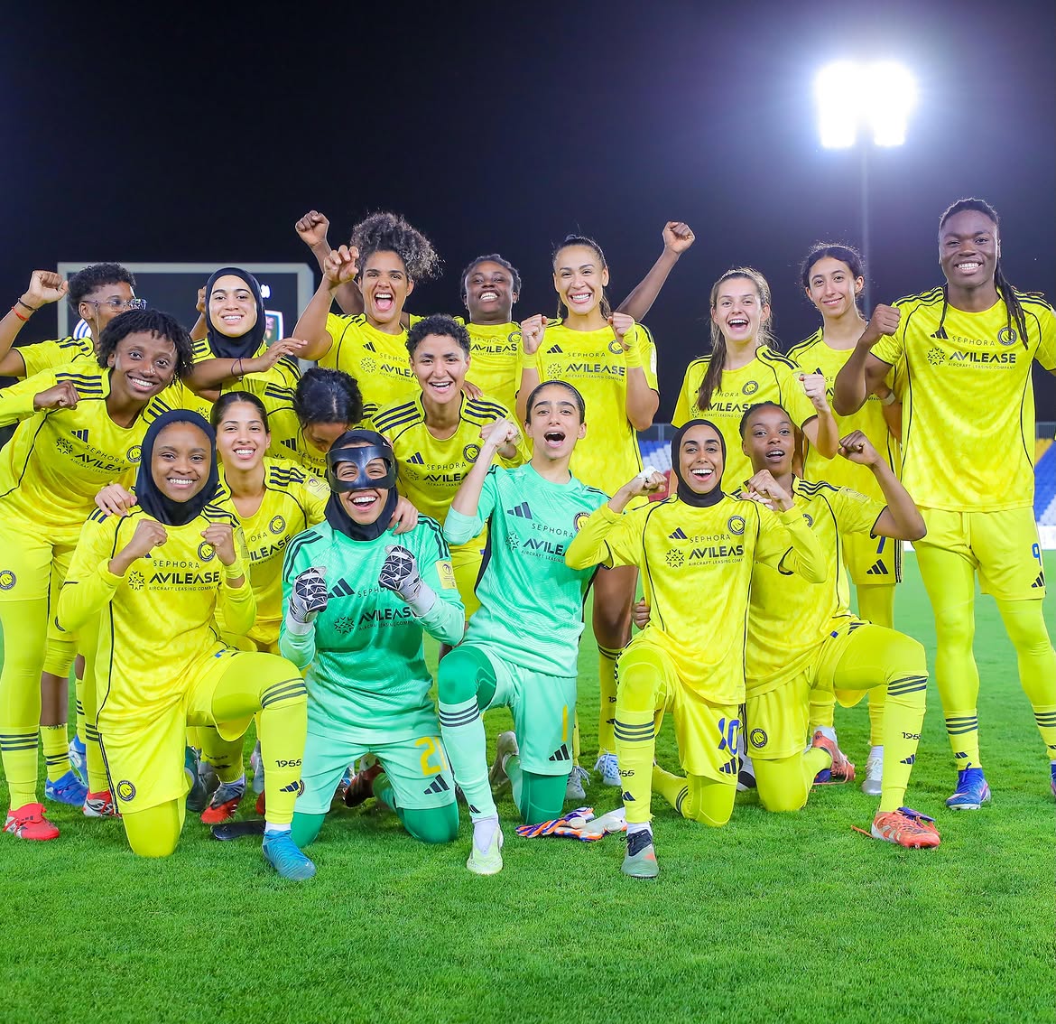 سيدات النصر يبحثن عن إنجاز جديد في دوري أبطال آسيا للسيدات 2026-2027 - (مصدر الصورة: حساب فريق النصر للسيدات على إنستغرام)