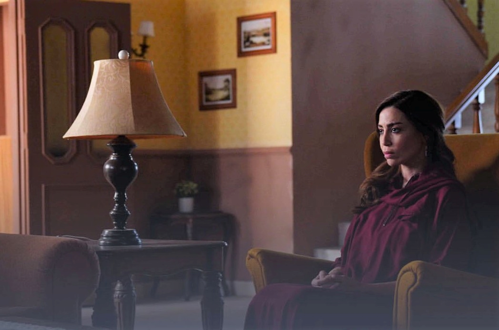 منيرة من مسلسل بنات عمير- الصورة من العلاقات العامة لـ حساب mbc على الانستغرام