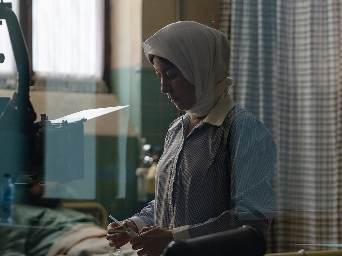 منة شلبي من مسلسل عنبر الموت