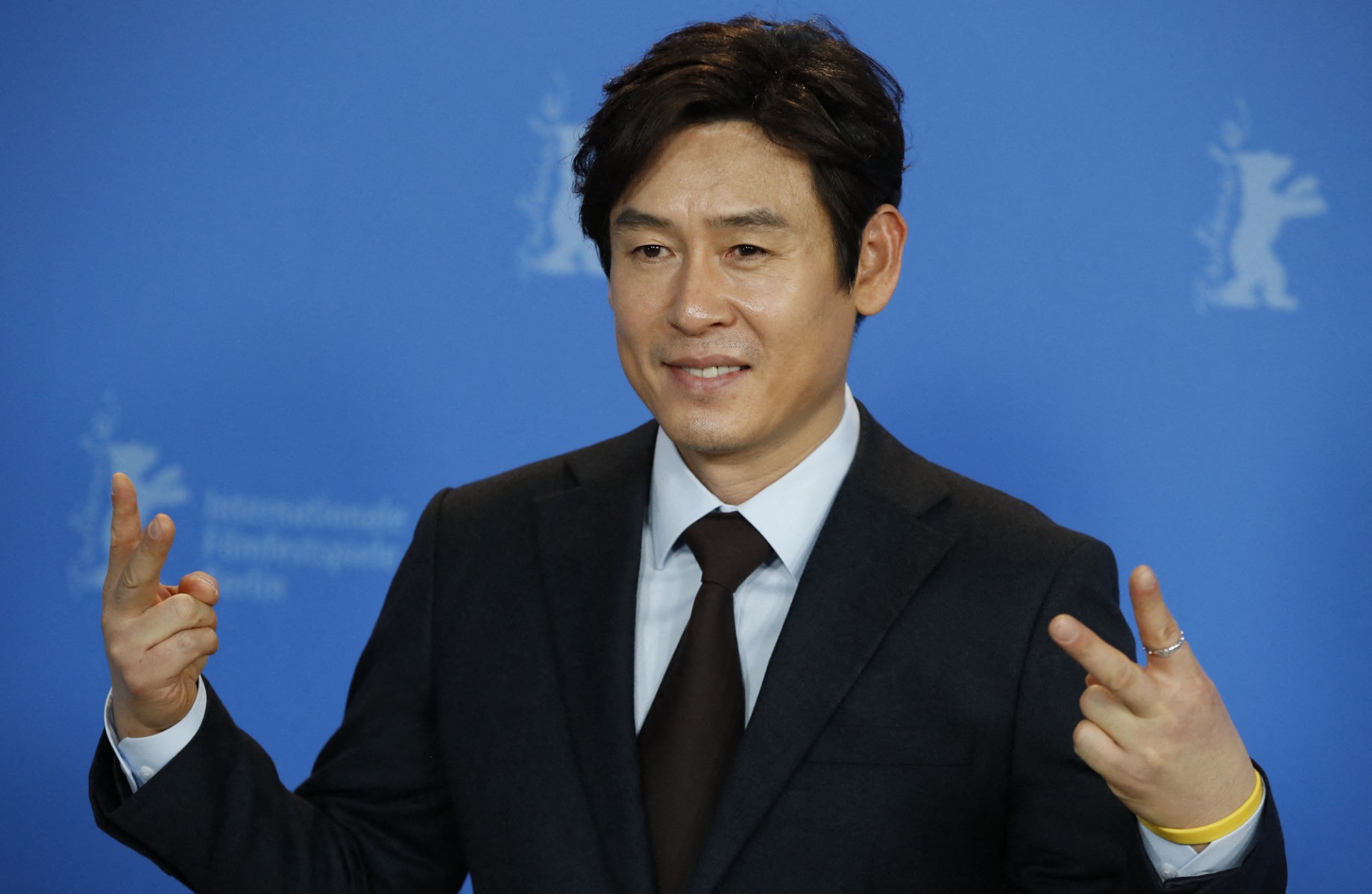 سول كيونغ غو Sol Kyung-gu في مهرجان برلين السينمائي 2019. مصدر الصورة: Odd ANDERSEN / AFP