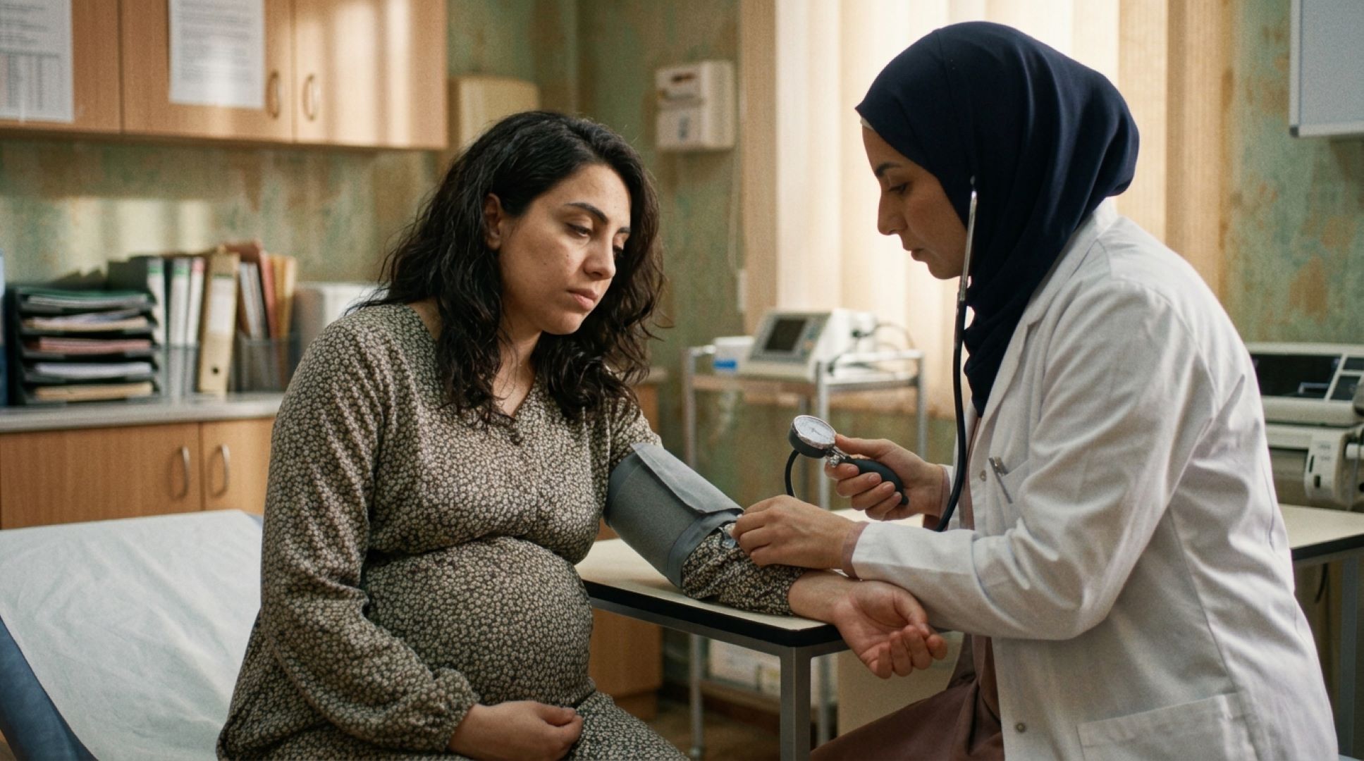 صورة لحامل لديها أعراض مبكرة لتسمم الحمل
