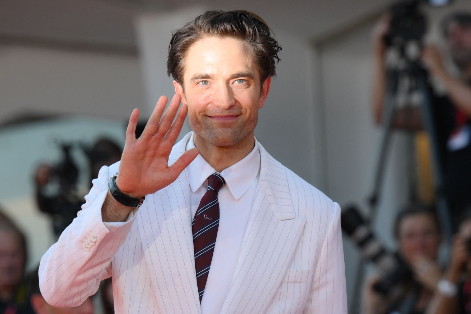 روبرت باتينسون Robert Pattinson في مهرجان فينيسيا 2026. مصدر الصورة: Tiziana FABI / AFP